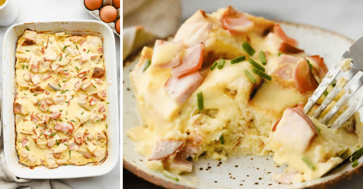 Easy Overnight Eggs Benedict Casserole for Stress-Free Brunch
