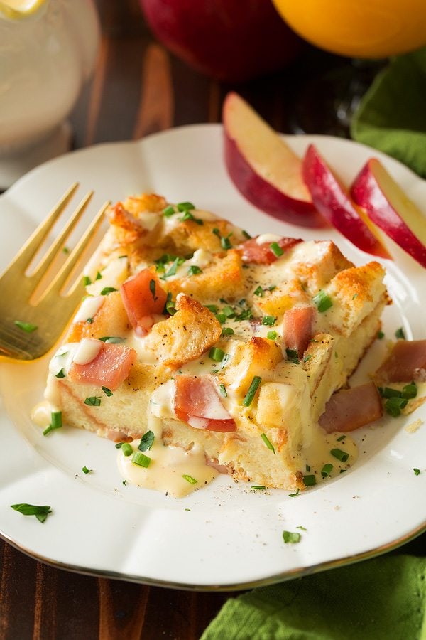 Serve a Crowd: Overnight Eggs Benedict Casserole with Blender Hollandaise